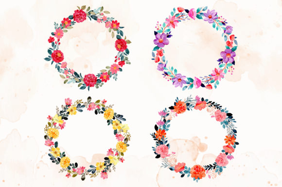 Enhancing Your Creative Projects with Digital Clipart Floral Watercolor Part12
