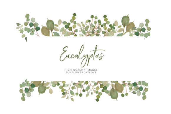 Eucalyptus Clipart, Watercolor Floral: A Strategic Tool for Creative and Professional Projects