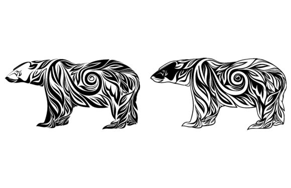 Exploring the Charm of Bear in Floral Ornament