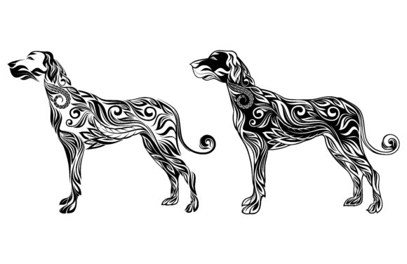 Exploring the Versatility and Charm of Dog in Floral Ornament
