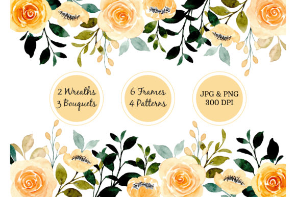 Exploring the Versatility of Digital Clipart Floral Watercolor Part19