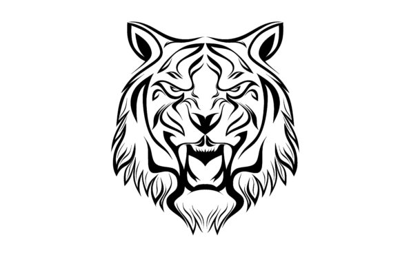 Exploring the Versatility of Tiger in Floral Ornament: A Design Element for Diverse Applications