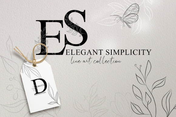 Hand Drawn Floral Line Art Collection: A Versatile Tool for Creative Projects